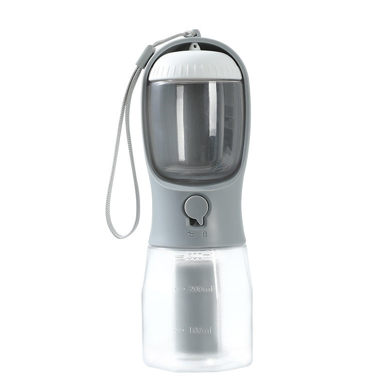 Three-in-One Portable Dog Water Cup with Food and Waste Bag - Multi-Functional Pet Supplies
