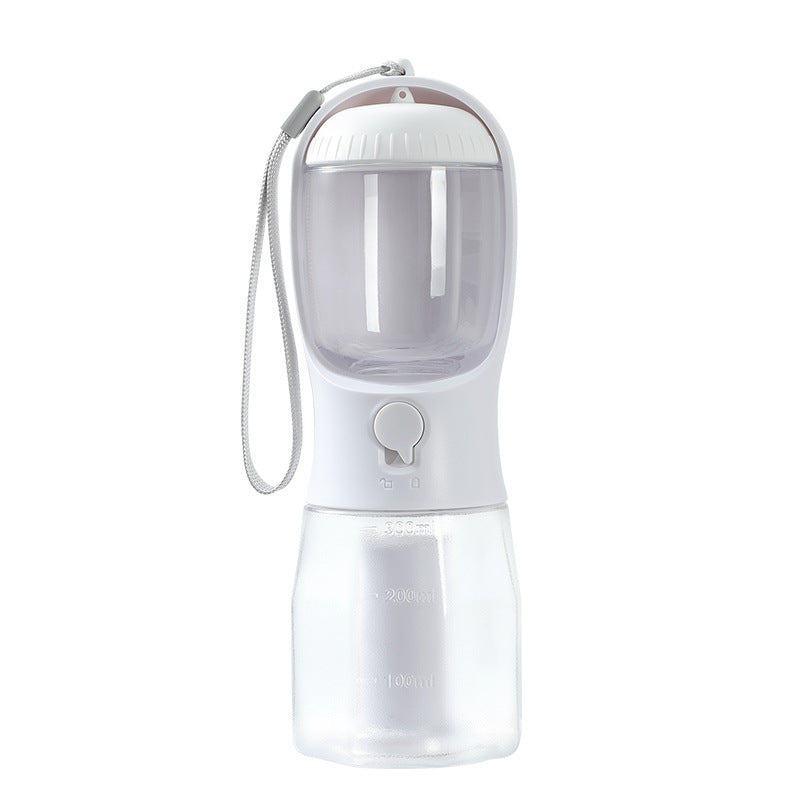 Three-in-One Portable Dog Water Cup with Food and Waste Bag - Multi-Functional Pet Supplies