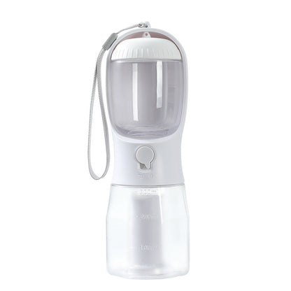 Three-in-One Portable Dog Water Cup with Food and Waste Bag - Multi-Functional Pet Supplies